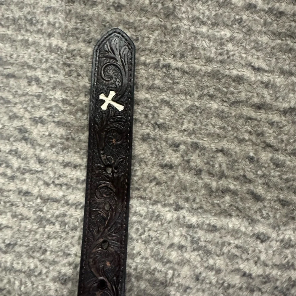 CAVENDER’S Boys Western Cross Belt, size 20